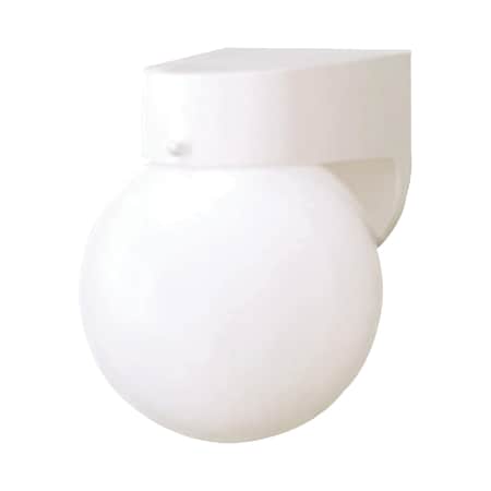 Thomas Outdoor Essentials 7'' High 1Light Outdoor Sconce, White SL94358